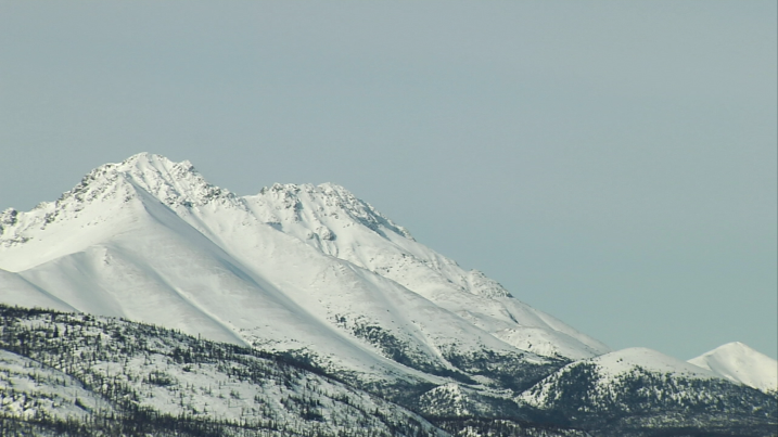 Here's a shot of some scenics... a nice mountain shot. 